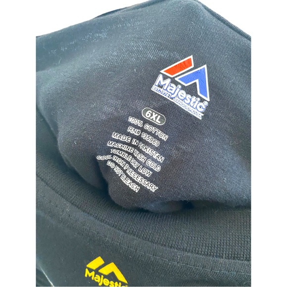 NHL LA Kings Black and Yellow Long Sleeve Tee Men’s Big and Tall 6x - Picture 8 of 8